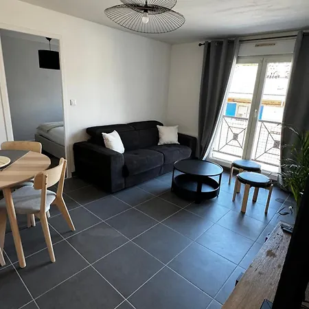 Au Coeur De Apartamento Port-en-Bessin-Huppain